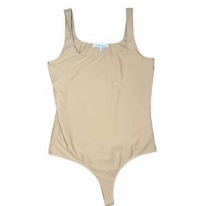 Betro Simone Women’s Medium Bodysuit Tank Top Square Neck Stretch